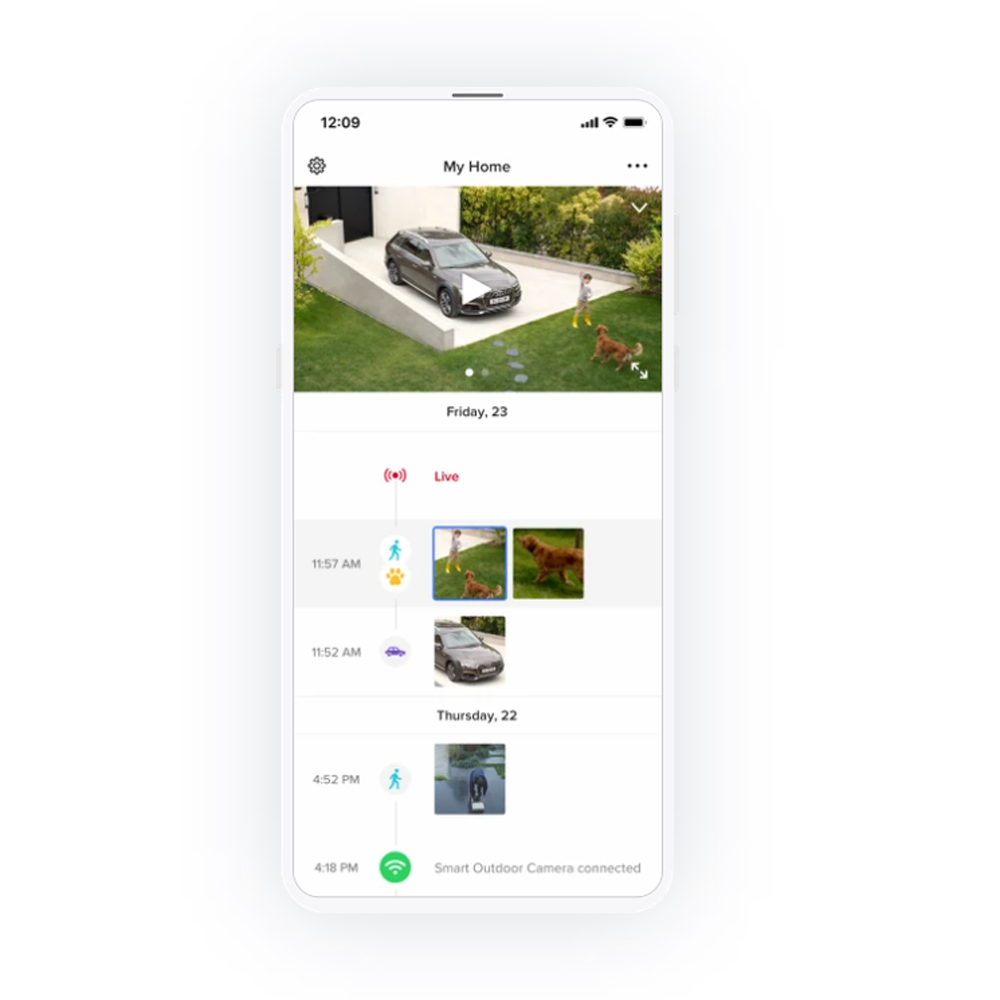 Использование функции в приложении для Legrand Netatmo