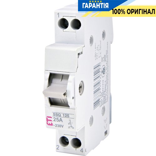 Переключатель нагрузки ETI SSQ 140 "1-0-2", 1p 40A 2421415    