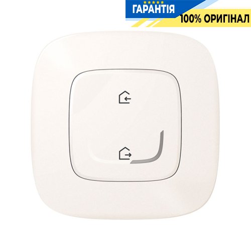 Головний вимикач «Я вдома / Я поза домом» Legrand Valena Allure with Netatmo 752986, перли