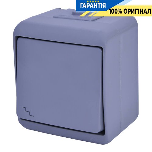 Выключатель "лестничный" VHE-3-SR (серый, IP54) ETI Hermetics 4668062