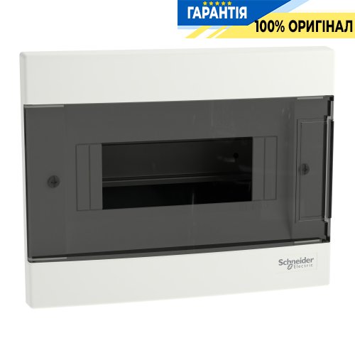 Щит вбудований 8 модулів Easy9 EU EZ9EUA108 димчасті двері