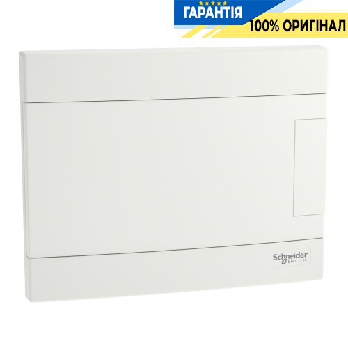 Щит вбудований 8 модулів Easy9 EU EZ9EUB108 білі двері