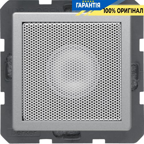 Динамик для Radio Touch Berker «Q.1» «Q.3» «Q7», 28826084 цвет: алюминиевый, бархатный лак