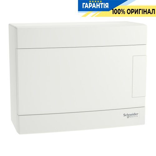 Щит навісний 8 модулів Easy9 EU EZ9EUD108 білі двері