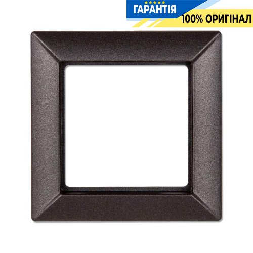 Рамка 1-постова Jung Eco Profi EP481AN, антрацит | ELECTRICA.NET.UA