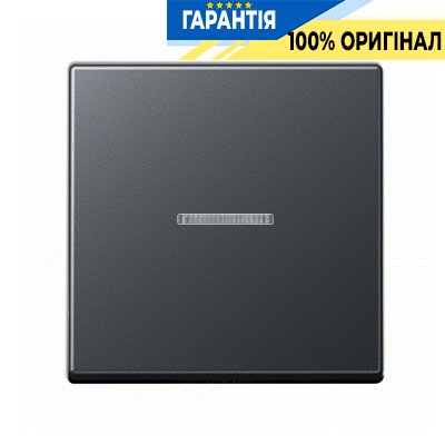 Клавиша 1-клавишный с подсветк. выключателя Jung Eco Profi EP490KOAN, антрацит | ELECTRICA.NET.UA