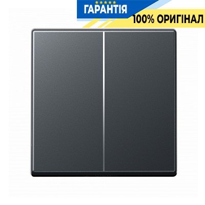 Клавиша 2-клавишный выключателя Jung Eco Profi EP495AN, антрацит | ELECTRICA.NET.UA