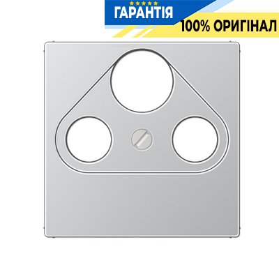 Накладка для SAT-TV розетки Jung Eco Profi EP561BFPLSATAL, алюминий | ELECTRICA.NET.UA