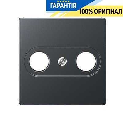 Накладка для TV розетки Jung Eco Profi EP561BFPLTVAN, антрацит | ELECTRICA.NET.UA