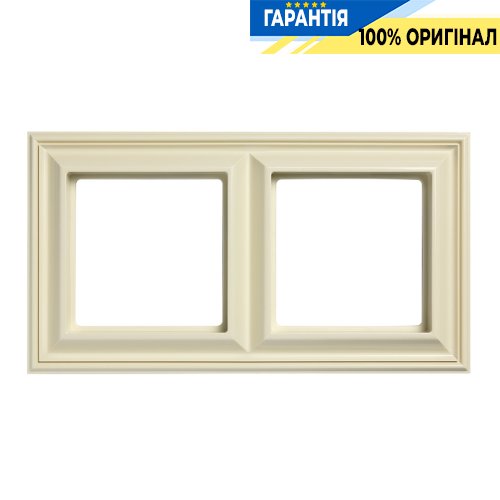 Рамка 2-постовая Jung Eco Profi DECO EPD482, слоновая кость | ELECTRICA.NET.UA