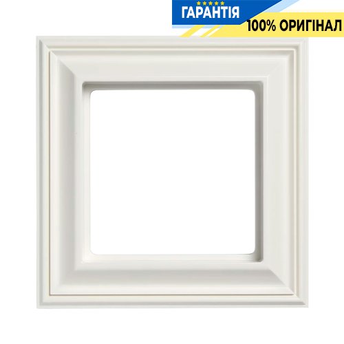 Рамка 1-постовая Jung Eco Profi DECO EPD481WW, белый | ELECTRICA.NET.UA
