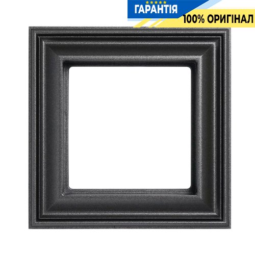 Рамка 1-постовая Jung Eco Profi DECO EPD481AN, антрацит | ELECTRICA.NET.UA