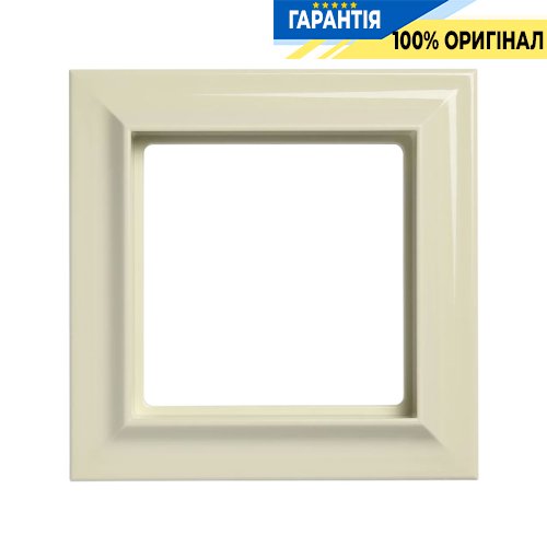 Рамка 1-постова Jung Eco Profi STANDART EPS481, слонова кістка | ELECTRICA.NET.UA