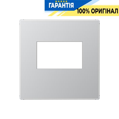 Накладка для розетки USB, Jung арт. A1569USBAL, алюминий | ELECTRICA.NET.UA