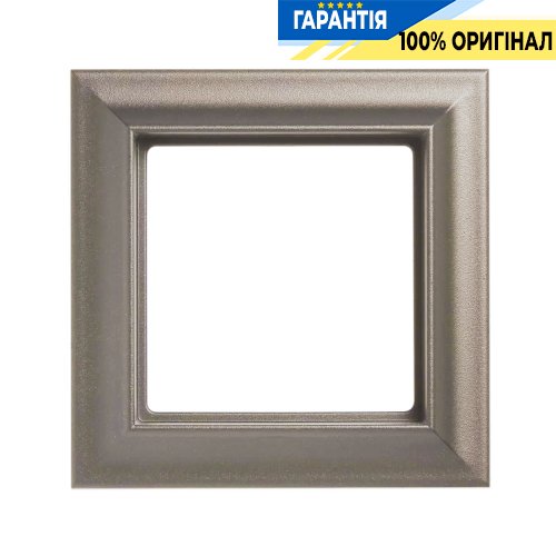 Рамка 1-постова Jung Eco Profi STANDART EPS481CH, шампань | ELECTRICA.NET.UA