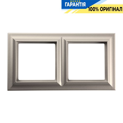 Рамка 2-постова Jung Eco Profi STANDART EPS482CH, шампань | ELECTRICA.NET.UA