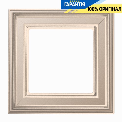 Рамка 1-постовая Jung Eco Profi DECO EPD481CH, шампань | ELECTRICA.NET.UA