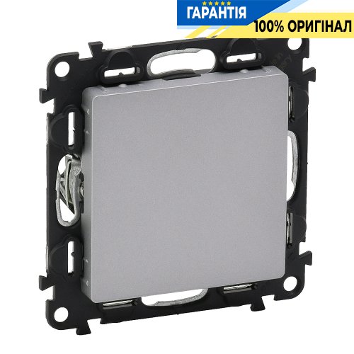 Заглушка Legrand Valena Life 755182, алюміній | ELECTRICA.NET.UA