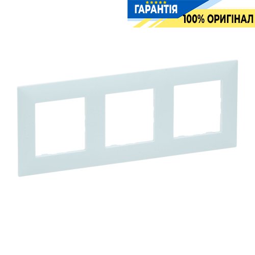 Рамка 3-постовая Legrand Niloe Step 863093, атолл | ELECTRICA.NET.UA