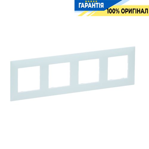 Рамка 4-постова Legrand Niloe Step 863094, атол | ELECTRICA.NET.UA