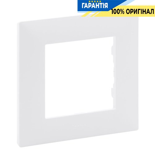 Рамка 1-постова Legrand Niloe Step 863191, білий | ELECTRICA.NET.UA