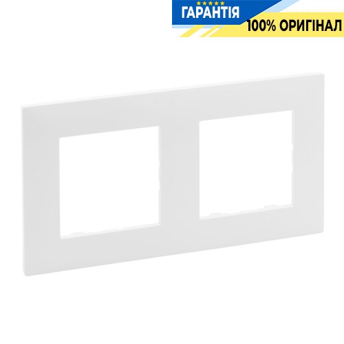 Рамка 2-постова Legrand Niloe Step 863192, білий | ELECTRICA.NET.UA