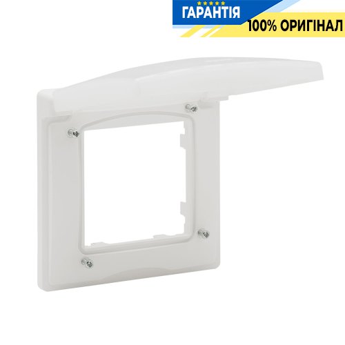Рамка 1-постова IP44 Legrand Niloe Step 863196, білий | ELECTRICA.NET.UA