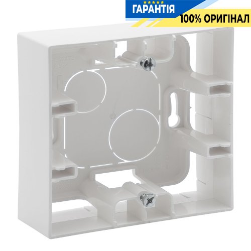 Коробка накладного монтажу 1-постова Legrand Niloe Step 863197, білий | ELECTRICA.NET.UA