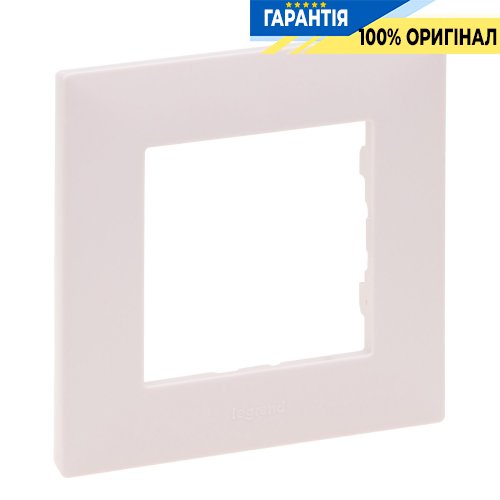 Рамка 1-постова Legrand Niloe Step 863291, рожевий | ELECTRICA.NET.UA