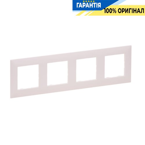Рамка 4-постова Legrand Niloe Step 863294, рожевий | ELECTRICA.NET.UA