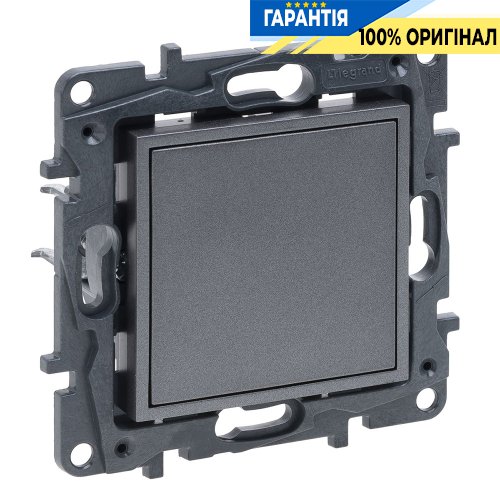 Заглушка Legrand Niloe Step 863400, cталь | ELECTRICA.NET.UA