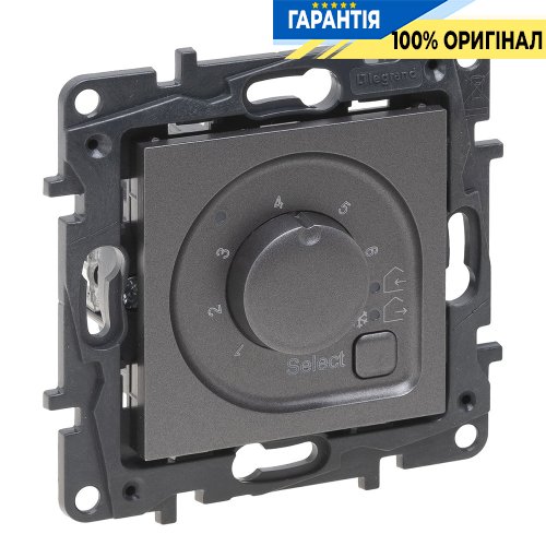 Термостат для теплої підлоги 16А 230ВА Legrand Niloe Step 863442 | ELECTRICA.NET.UA