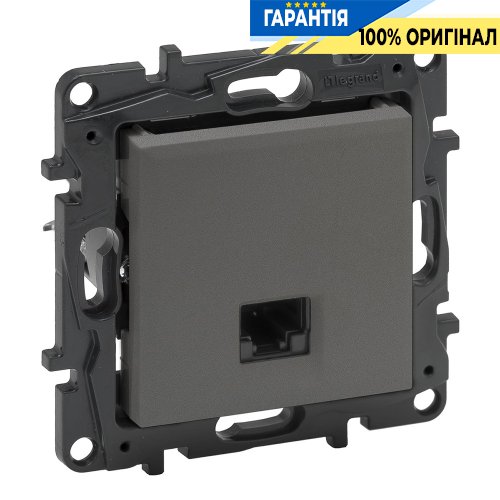 Розетка комп'ютерна RJ45 CAT5e UTP Legrand Niloe Step 863459 | ELECTRICA.NET.UA