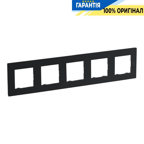 Рамка 5-постовая Legrand Niloe Step 863795, антрацит | ELECTRICA.NET.UA