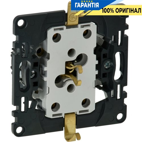 Розетка подвійна 2К+З 16А 250В автоматичні клеми Legrand Valena IN'MATIC 753027 | ELECTRICA.NET.UA