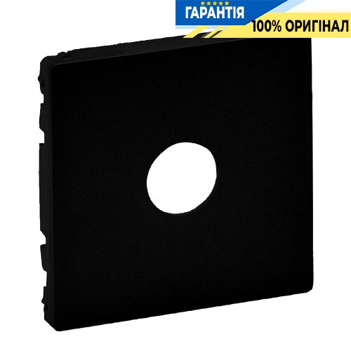 Лицевая панель розетки Tv Legrand Valena Life Black 756762, черный матовый | ELECTRICA.NET.UA