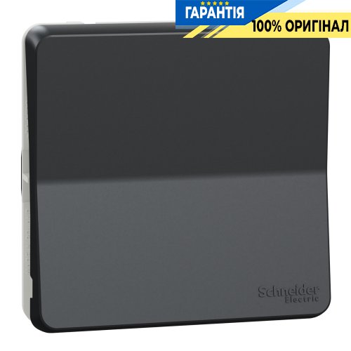 Механизм кнопочного выключателя IP55, черный, Schneider Electric Mureva Styl MUR35027 | ELECTRICA.NET.UA