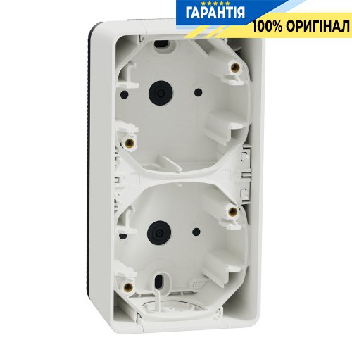 Двухместный бокс наружный монтаж IP55, белый, Schneider Electric Mureva Styl MUR39912 | ELECTRICA.NET.UA