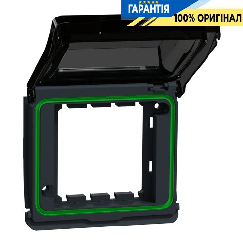 Кришка боксу Unica New IP55, чорний, Schneider Electric Mureva Styl MUR35110 | ELECTRICA.NET.UA