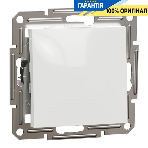 Переключатель 1-клавишный Schneider Electric Asfora EPH0470121, белый (без рамки) | ELECTRICA.NET.UA