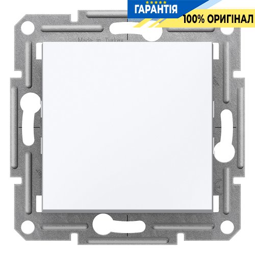 Выключатель 1-кл 2-полюсный Schneider Electric Asfora EPH0270121, белый (без рамки) | ELECTRICA.NET.UA