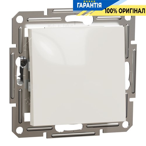 Перемикач 1-клавішний Schneider Electric Asfora EPH0470123, крем (без рамки) | ELECTRICA.NET.UA