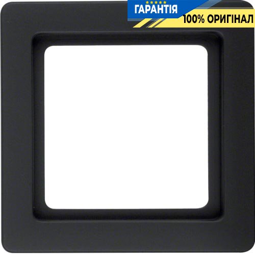 Рамка 1-кратная, антрацит, «Q.1» Berker 10116086