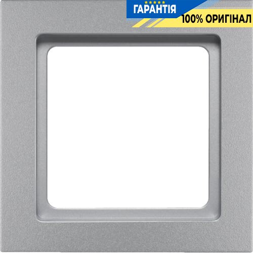 Рамка 1-кратная, алюминий, «Q.3» Berker 10116094