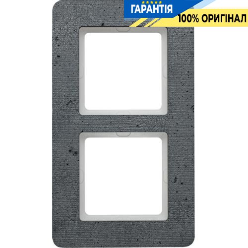 Рамка 2-я бетон Q.7, Berker 10126020