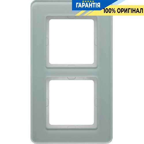 Рамка 2-а скло / полярна білизна Berker Q.7 10126079