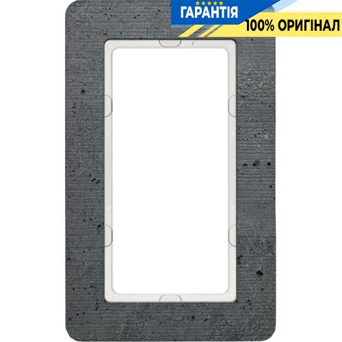 Рамка 2-а з великим отвором бетон Berker Q.7 13096020