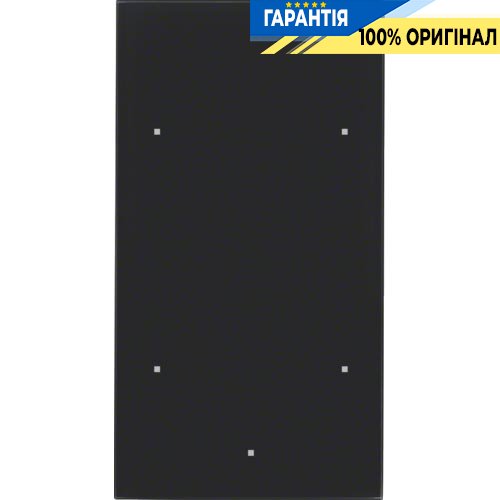 Стеклянный сенсор 2-канальный, черный, Berker TS Sensor 168205