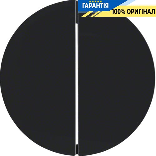 Клавіша 2-а, чорний (глянсовий), R.1, R.3, Berker 16232045