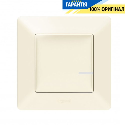 Розумний провідний вимикач освітлення з опцією світлорегулювання Legrand Valena Life with Netatmo 752284, слонова кістка